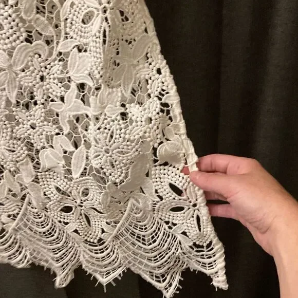 𝅺: : DARK PINK (ASOS) Formal Lace Dress : : - Picture 4 of 14